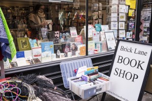 The popular Brick lane bookshop, an independent retailer in Shoreditch.